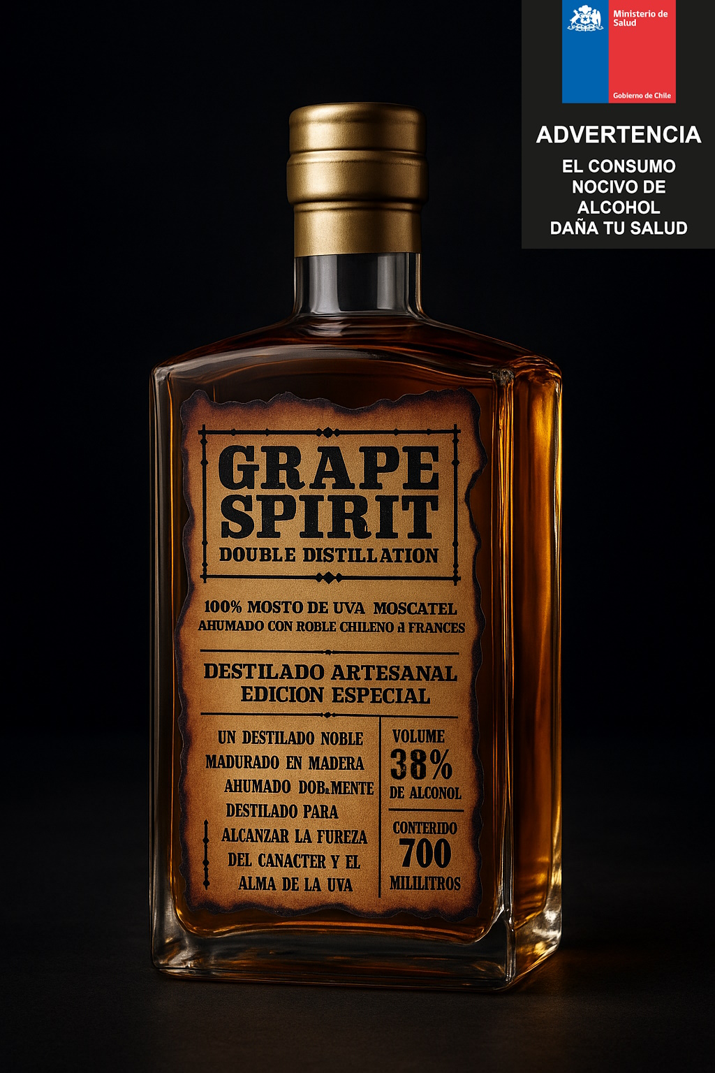 Grape Spirit fotografía frontal